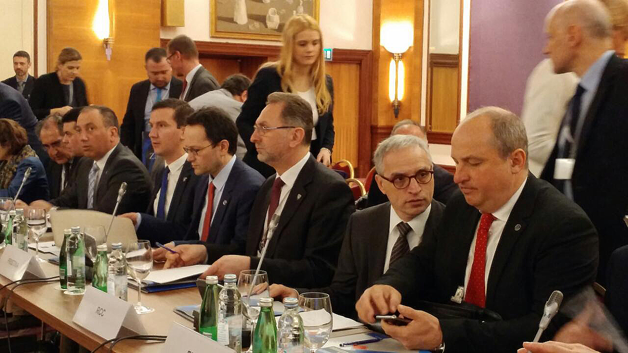 RCC Secretary General presented the RCC’s report on activities in countering radicalization and violent extremism, at the informal meeting of the ministers of foreign affairs of the South - East European Cooperation Process (SEECP), on 3 March 2017 in Zagreb. (Photo: RCC/Gordana Demser)