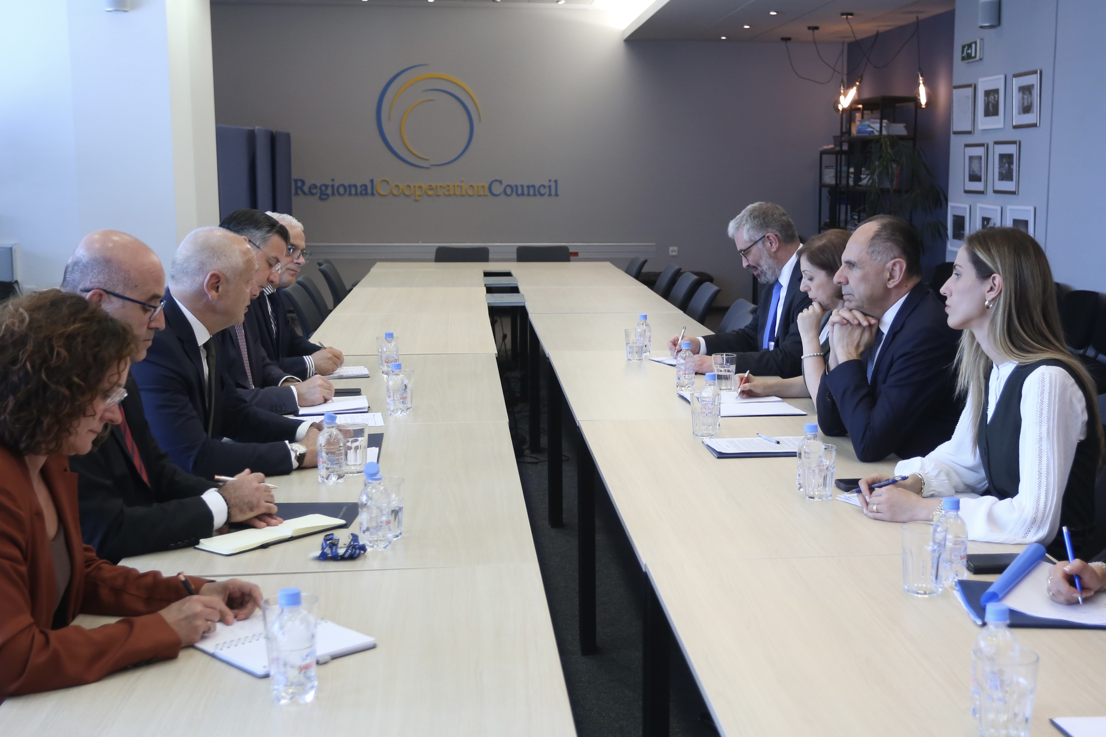 Minister of Foreign Affairs of Greece, George Gerapetritis visited RCC headquarters in Sarajevo on 19 June 2026 (Photo: RCC/Jasmin Sakovic)