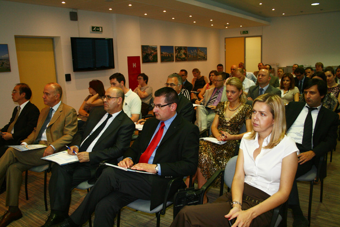 The RCC Secretariat briefs the diplomatic community in Sarajevo of results of the 4th Annual Meeting of the organization and the related SEECP events, held in Belgrade on 12-15 June 2012. Sarajevo, Bosnia and Herzegovina, 22 June 2012. (Photo RCC/Selma Ahatovic-Lihic)