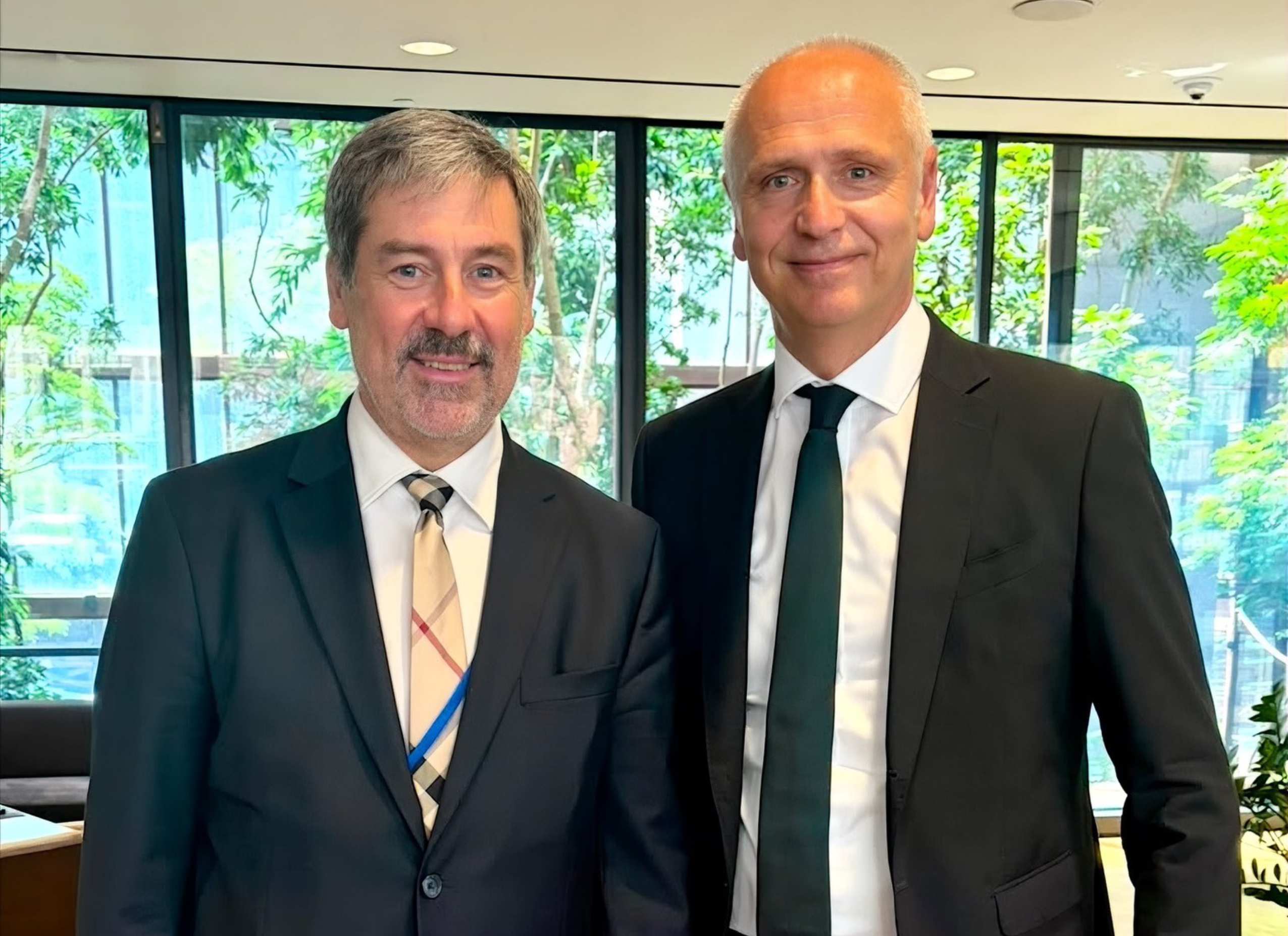 RCC Secretary General Amer Kapetanovic met with OECD Deputy Secretary-General František Ružička in New York on 16 July 2026 (Photo: RCC)