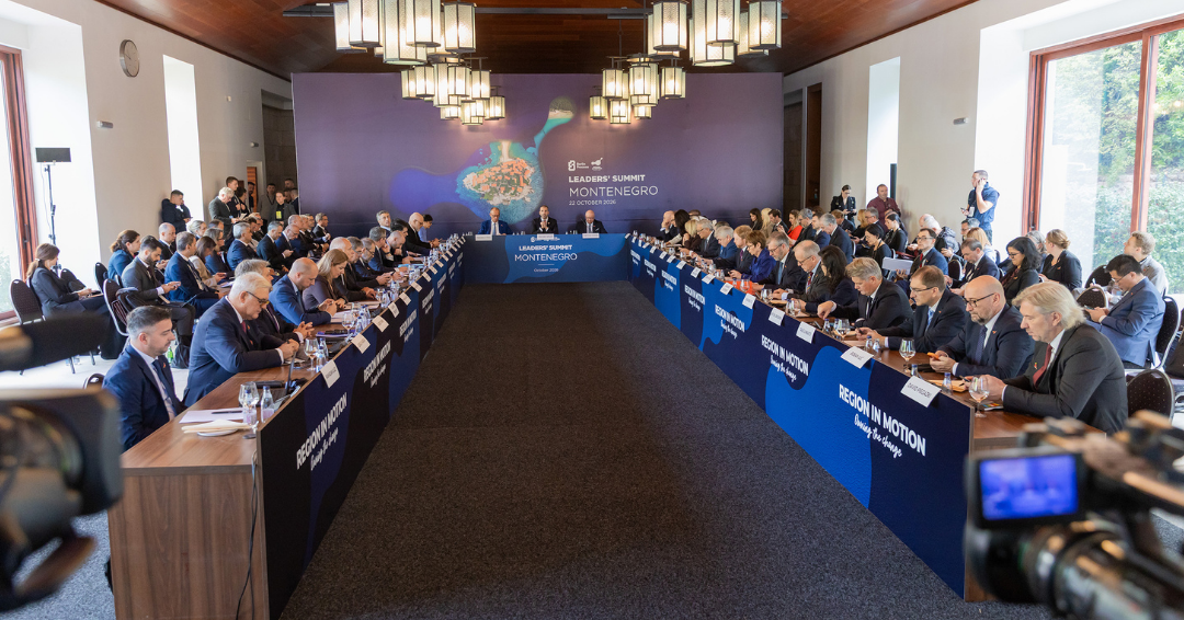 Berlin Process Leaders' Summit took place on 22 October 2026 in Budva (Photo: Djordje Cmiljanić/Government of Montenegro)