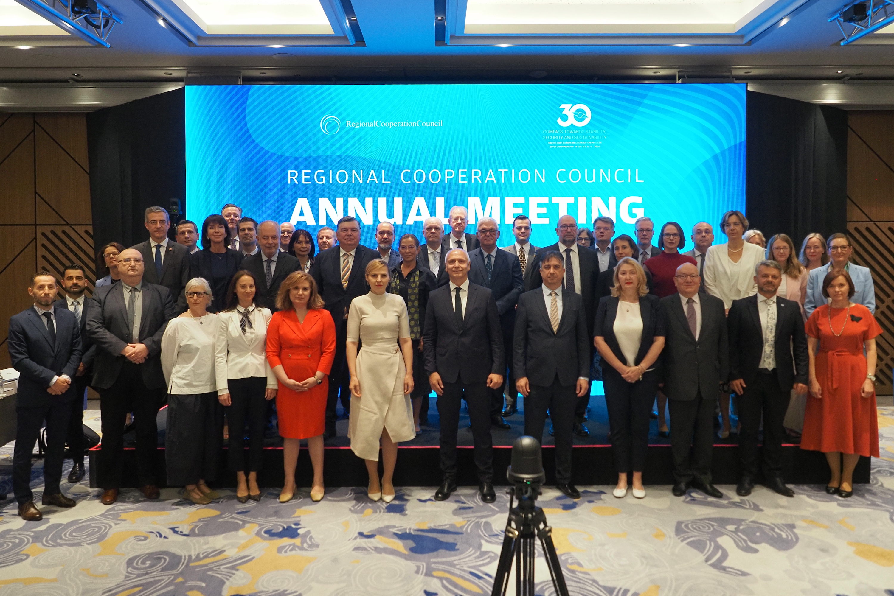 18th Annual Meeting of the Regional Cooperation Council (RCC) took place in Sofia on 9 June 2026 (Photo: Stefan Vasilev)