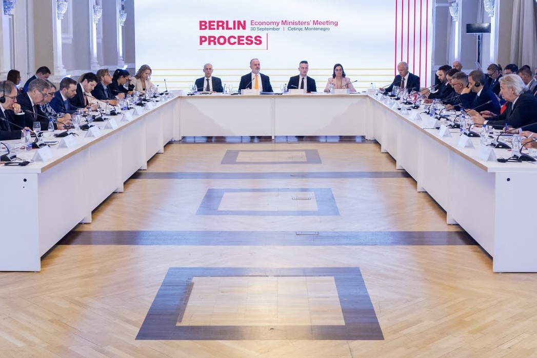 Berlin Process Economy Ministers’ Meeting in Cetinje organised under Montenegro’s 2026 Presidency of the Berlin Process on 30 September 2026 (Photo: Danilo Papic/RCC)