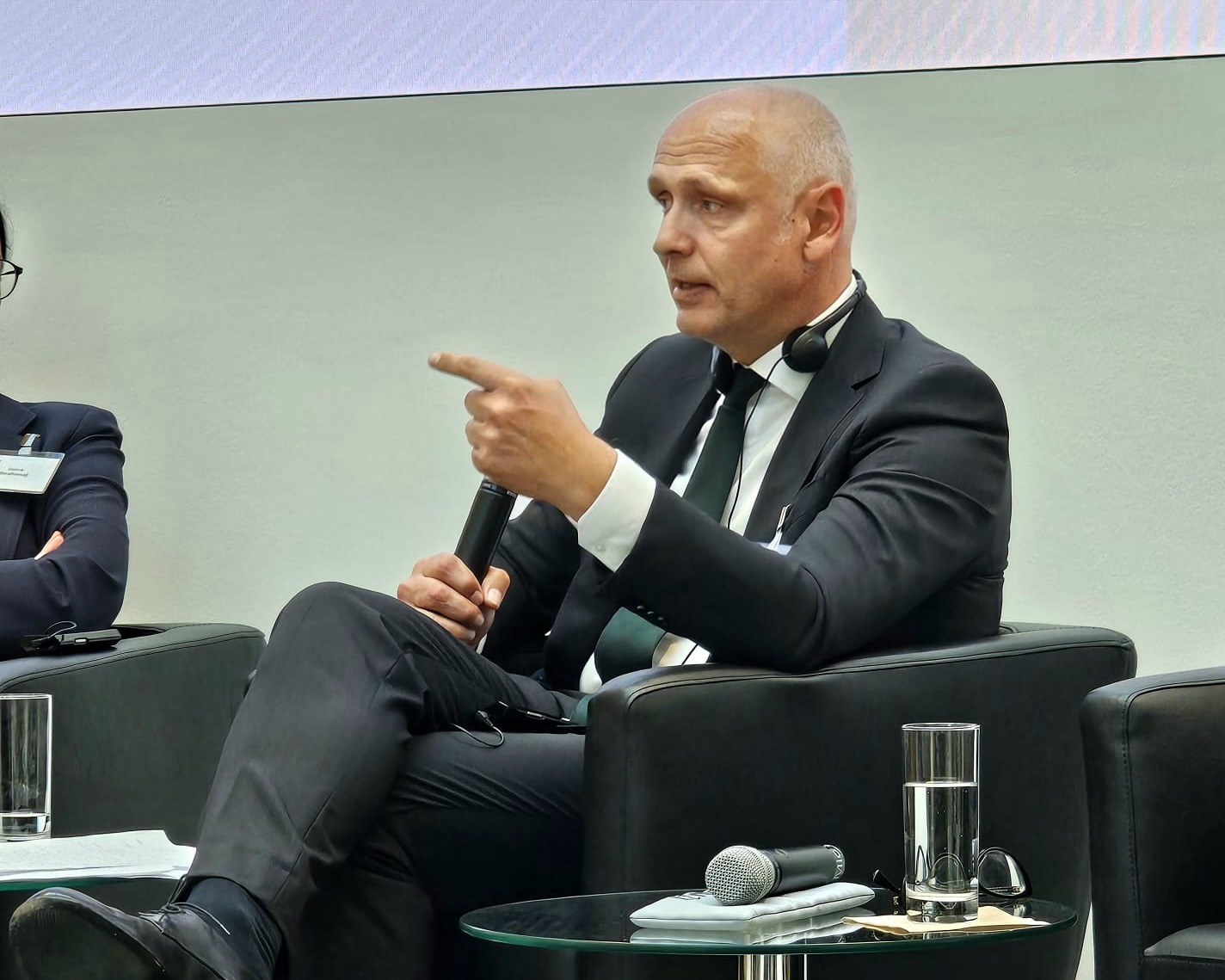 RCC Secretary General Amer Kapetanović addressing the panel “Promoting Employment: Effective Strategies for Resilient and Inclusive Labour Markets” at the Western Balkans Conference: Advancing Employment and Social Policy Together, held in Berlin on 11 May 2026 (Photo: RCC)