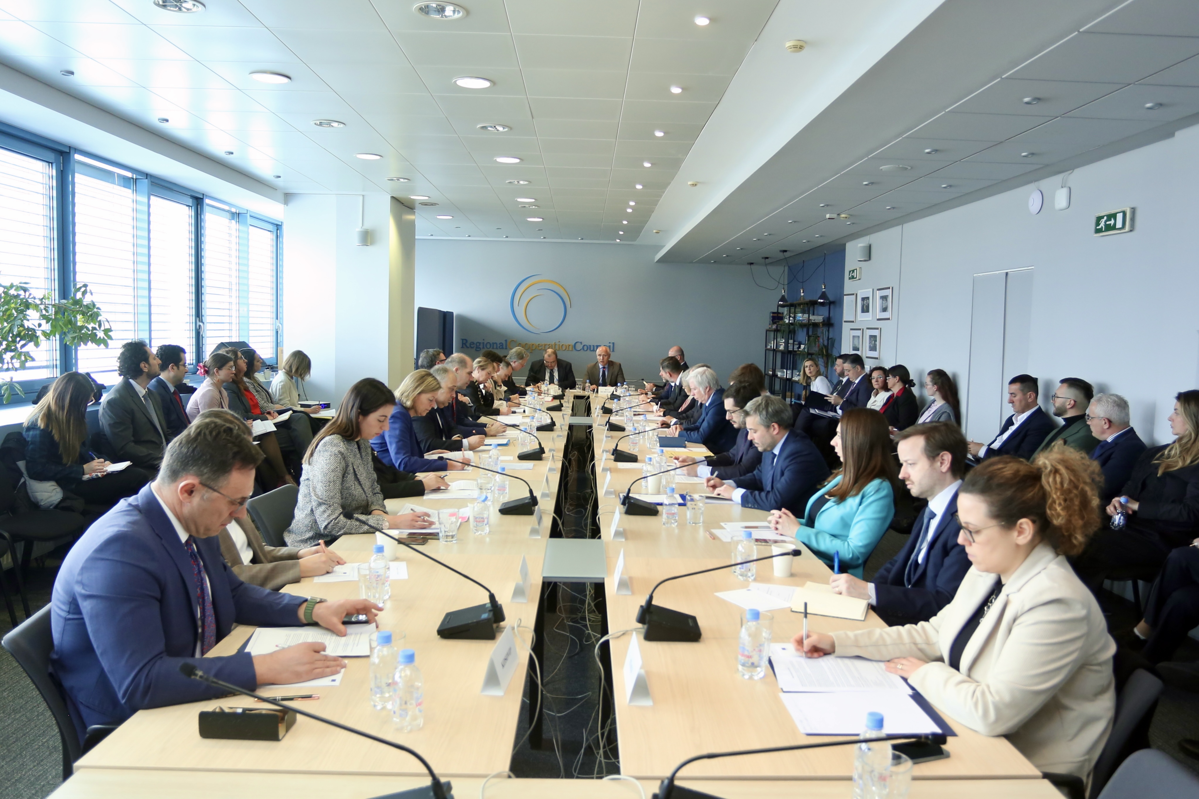 58th Board Meeting of the Regional Cooperation Council (RCC) took place in RCC Headquarters in Sarajevo on 12 March 2026 (Photo: RCC/Jasmin Sakovic)