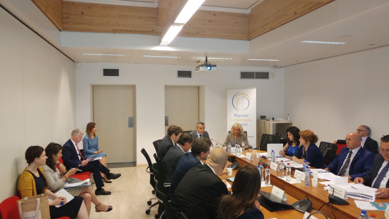 RCC hosts meeting of the Western Balkans' Judicial Training Institutions, on 6 July 2017 in Brussels. (Photo: RCC/Elvira Ademovic)