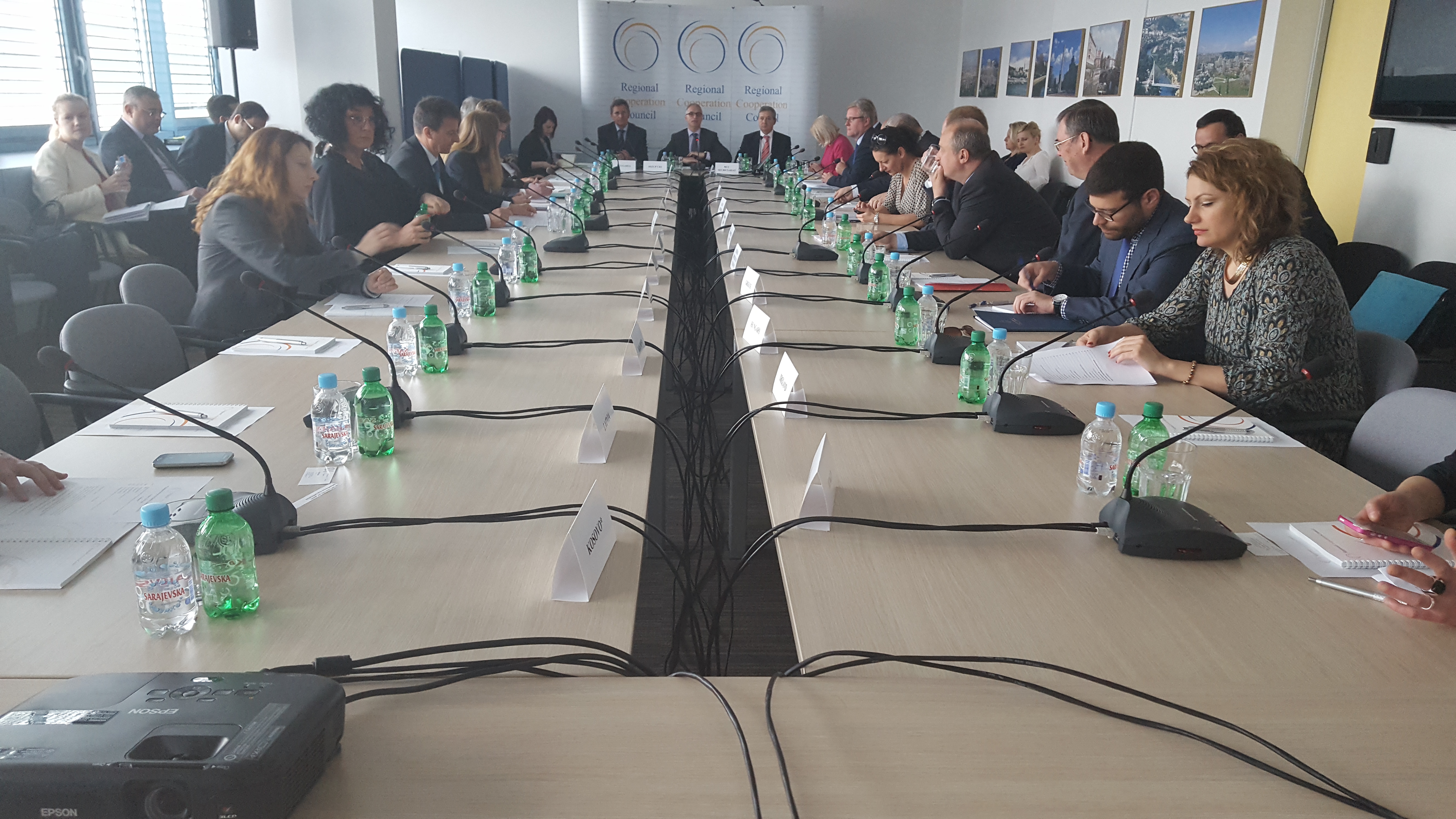 Meeting of the RCC Board, held in Sarajevo on 11 May 2016. (Photo: RCC/Selma Ahatovic-Lihic)