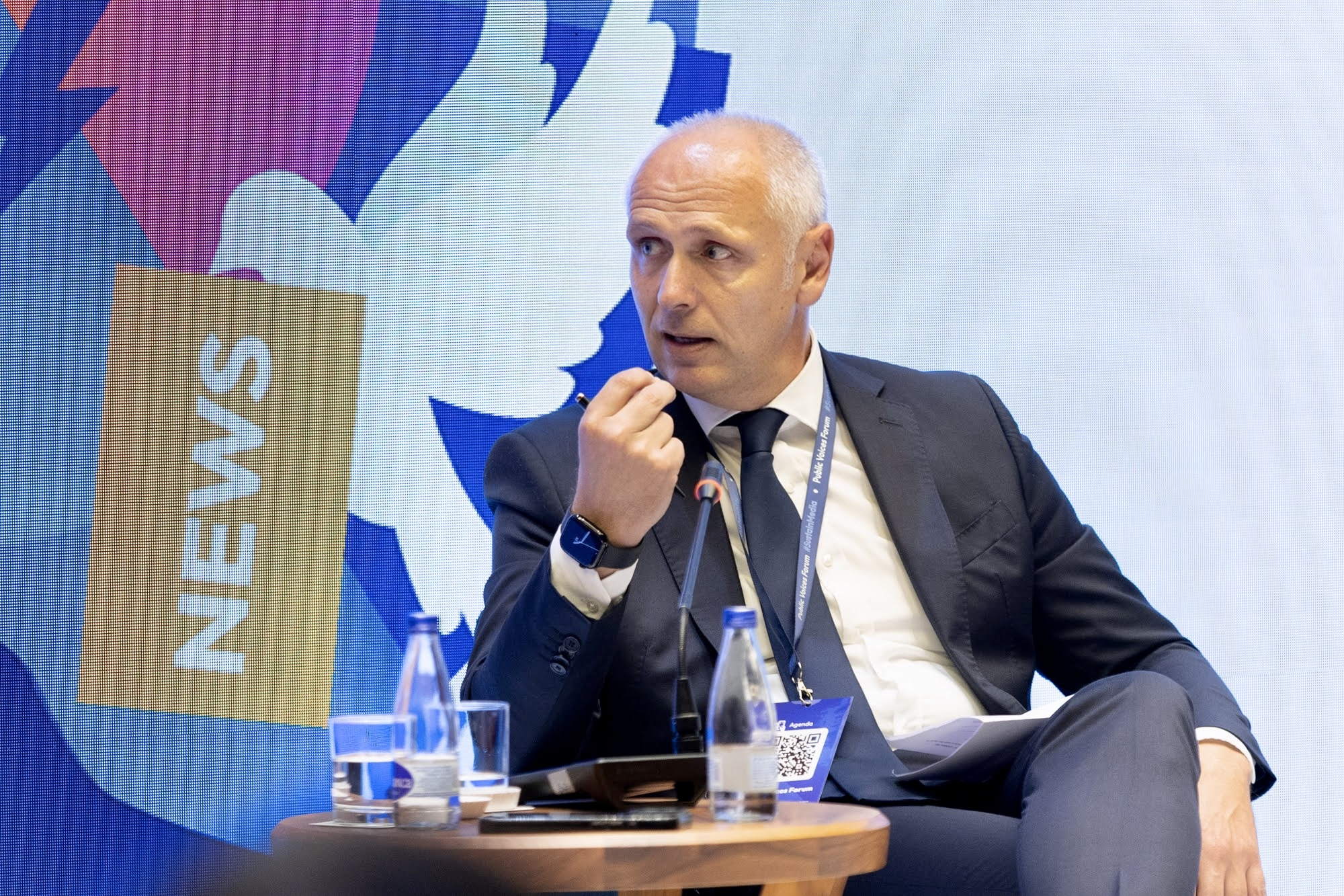 RCC Secretary General Amer Kapetanovic took part in the first Western Balkans Public Voices’ Forum on 21 October 2026 in Budva (Photo: RCC/Danilo Papic)