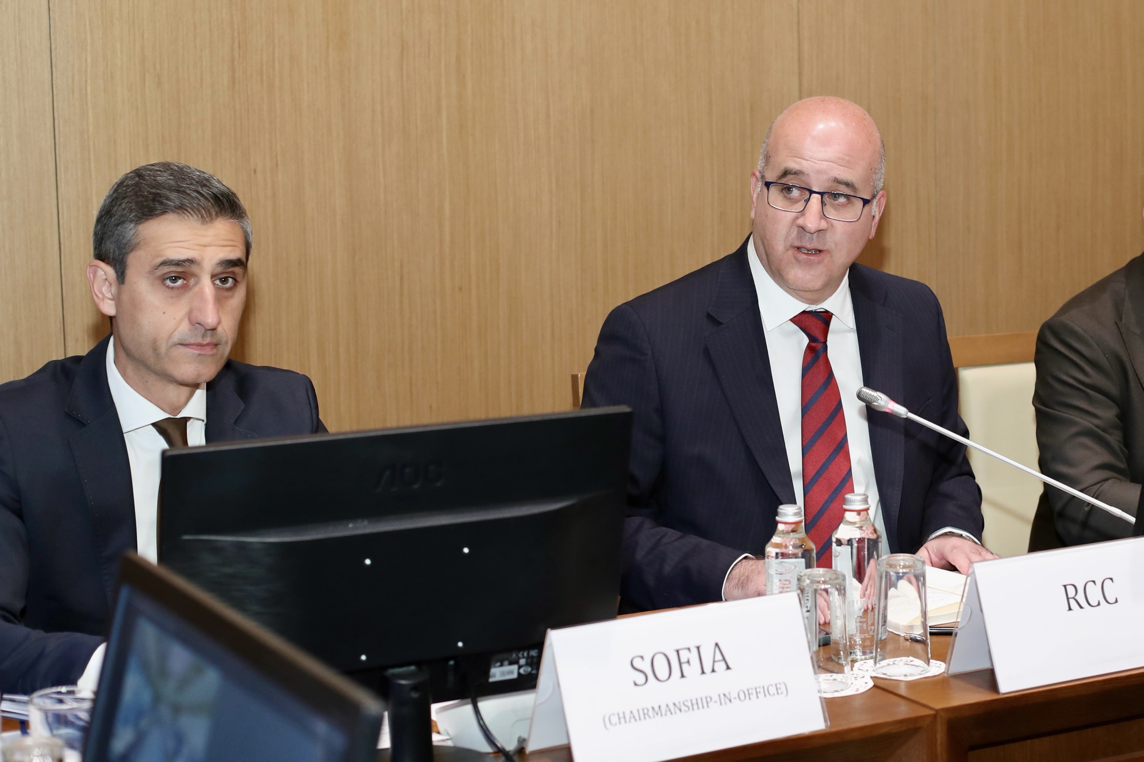 RCC Deputy Secretary General Arslan Umut Ergezer at the opening of the 7th meeting of the SEE2030 Strategy Monitoring Committee held in Sofia on 5 May 2026 (Photo: Courtesy of Bulgarian MFA)