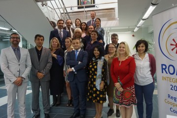 Participants of the  Task Force meeting of the RCC's RI2020 Action Team, held on 20-21 September 2017 in Belgrade. (Photo: RI2020/Rada Krstanovic)