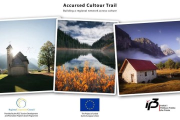 Newly developed Accursed Cultour provides cultural componet  to Via Dinarica trail running through the Accursed Mountians. (Photo: Institute for Public and Private Policies) 