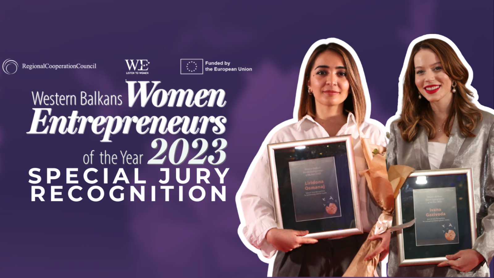 Meet Liridona Osmanaj & Ivana Gazivoda WB Women Entrepreneurs Special Jury Recognition recipients
