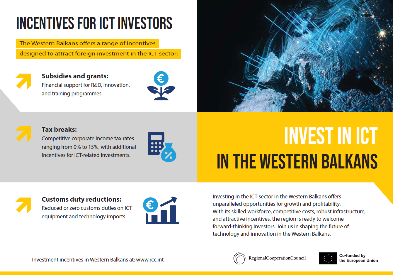 Invest in ICT in the Western Balkans brochure