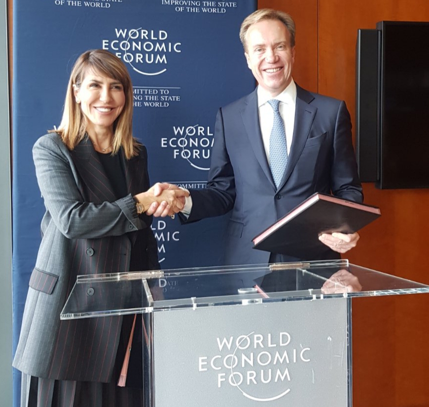 RCC signs Memorandum of Understanding with World Economic Forum (WEF) on accelerating regions competitiveness and innovation, in Geneva on 8 November 2019 (Photo: RCC/Maja Handjiska-Trandafilova) 