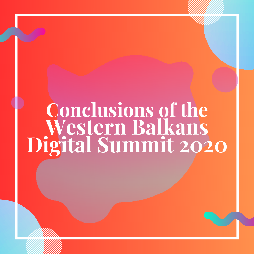 Conclusions of the first Western Balkans Digital Summit 2020