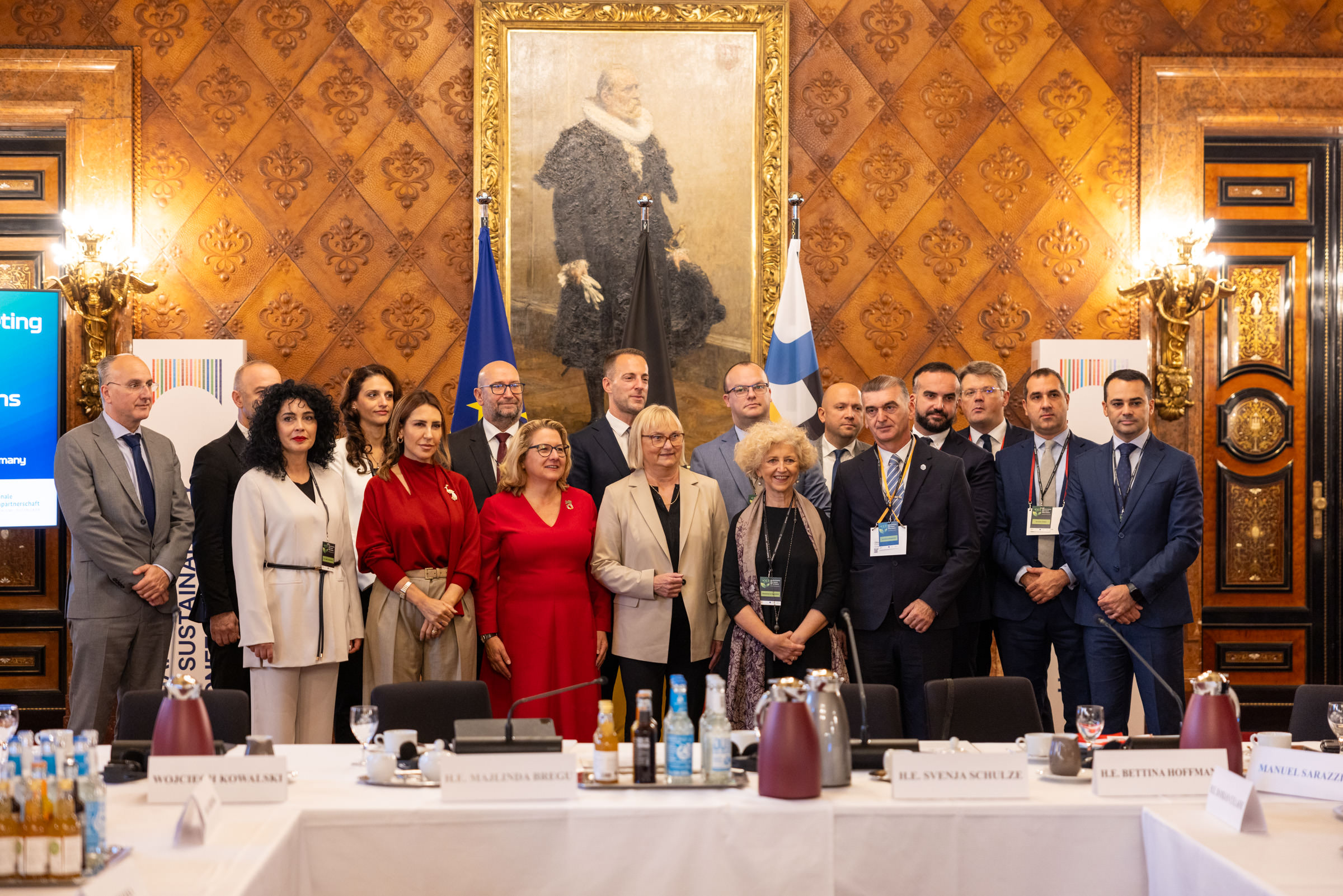 Western Balkans Six Meeting on the Green Agenda, on 8 October 2024 in Hamburg, Germany (Photo: RCC/Markus Haaser)