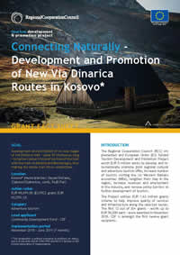 Development and Promotion of New Via Dinarica Routes, GRANT FACT SHEET