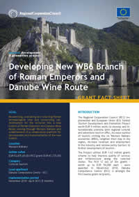 Western Balkans Branch of Roman Emperors and Danube Wine Route, GRANT FACT SHEET