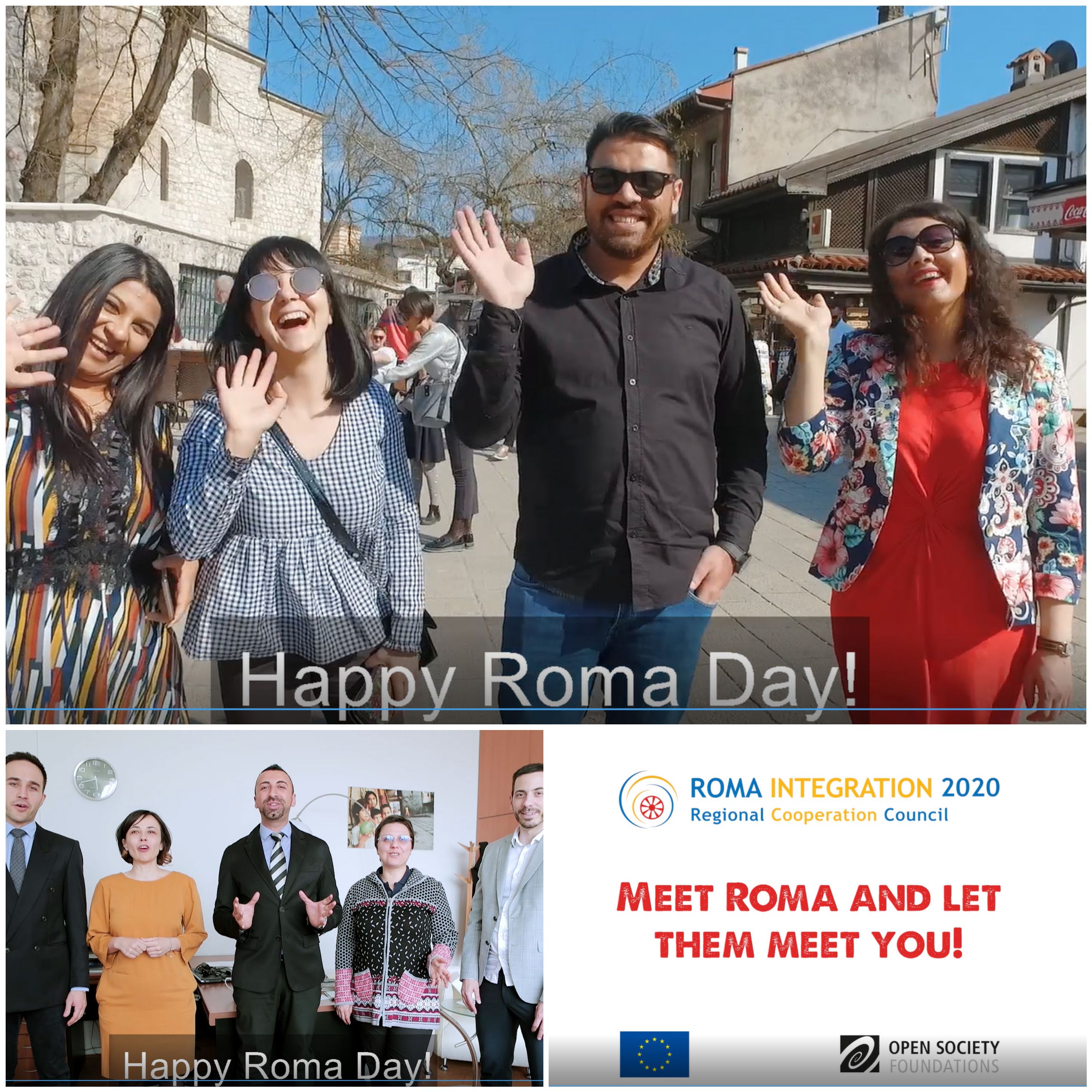 Regional Cooperation Council (RCC) and it's project Roma Integration 2020 are marking 8 April, International Roma Day (Photo: RCC/Klicker)  