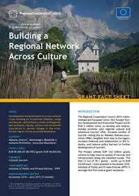 Building a Regional Network across Culture, GRANT FACT SHEET