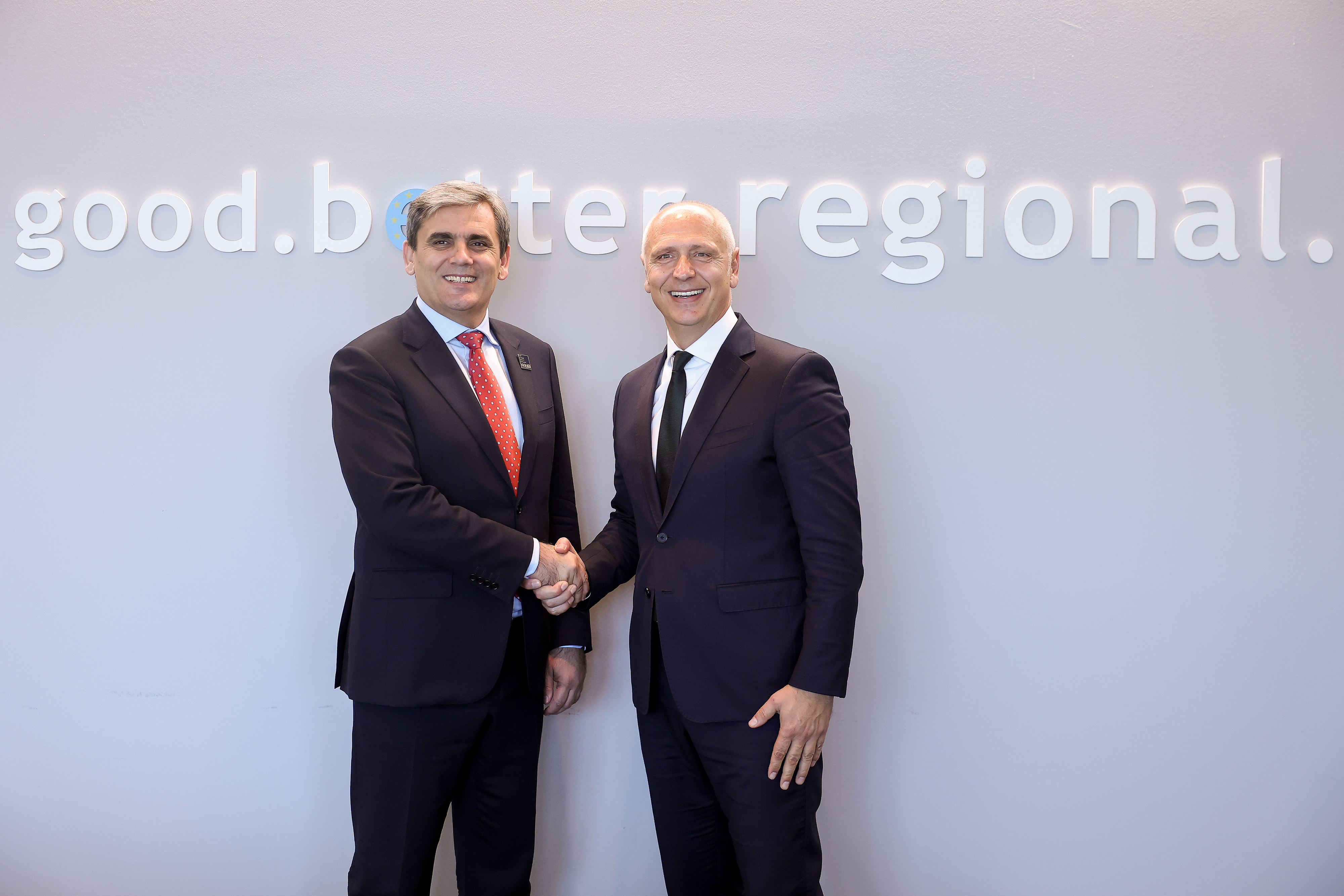 Deputy Prime Minister for International Relations and Minister of Foreign Affairs of Montenegro, Ervin Ibrahimović, visited the Regional Cooperation Council (RCC) headquarters in Sarajevo on 5 November 2025, where he met with RCC Secretary General Amer Kapetanović (Photo: Armin Durgut)