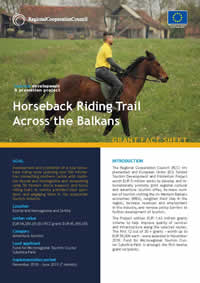 Horseback riding trail across the Balkans, GRANT FACT SHEET 
