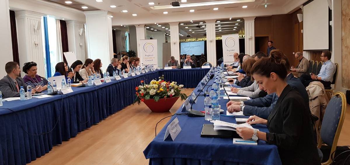2nd meeting of the Component Contact Points (CCPs) of  the Multiannual Action Plan for the Regional Economic Area (MAP REA) for the Western Balkans Six (WB6), convened by the Regional Cooperation Council (RCC), held in Tirana, Albania on 15 May 2018 (Photo: RCC/Nadja Greku)