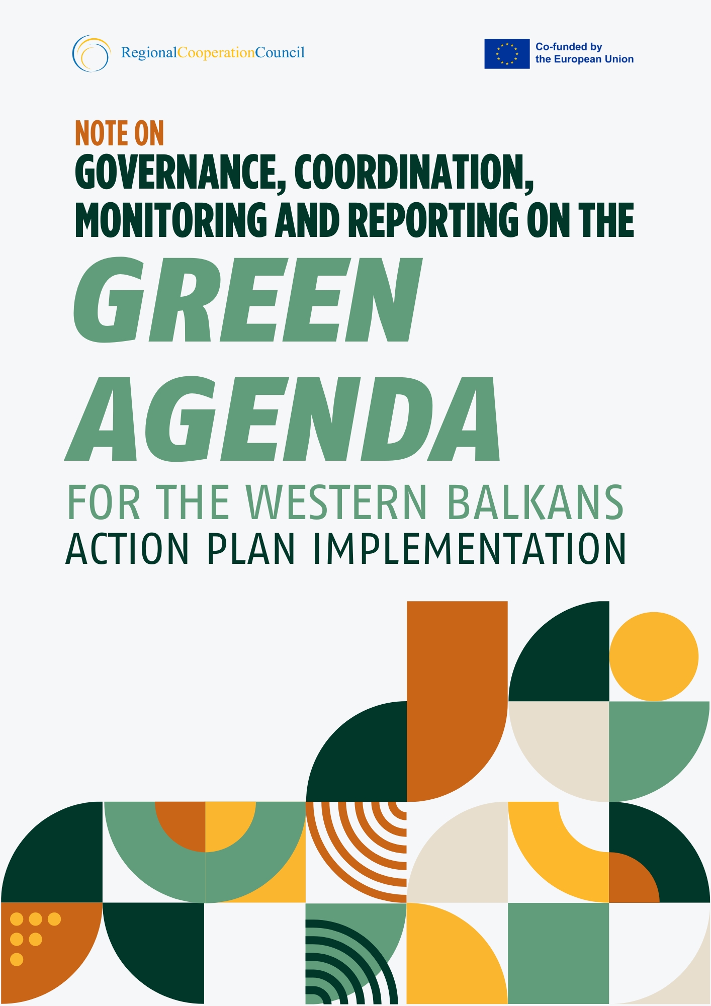 Note on governance, coordination, monitoring and reporting on the GAWB Action Plan implementation