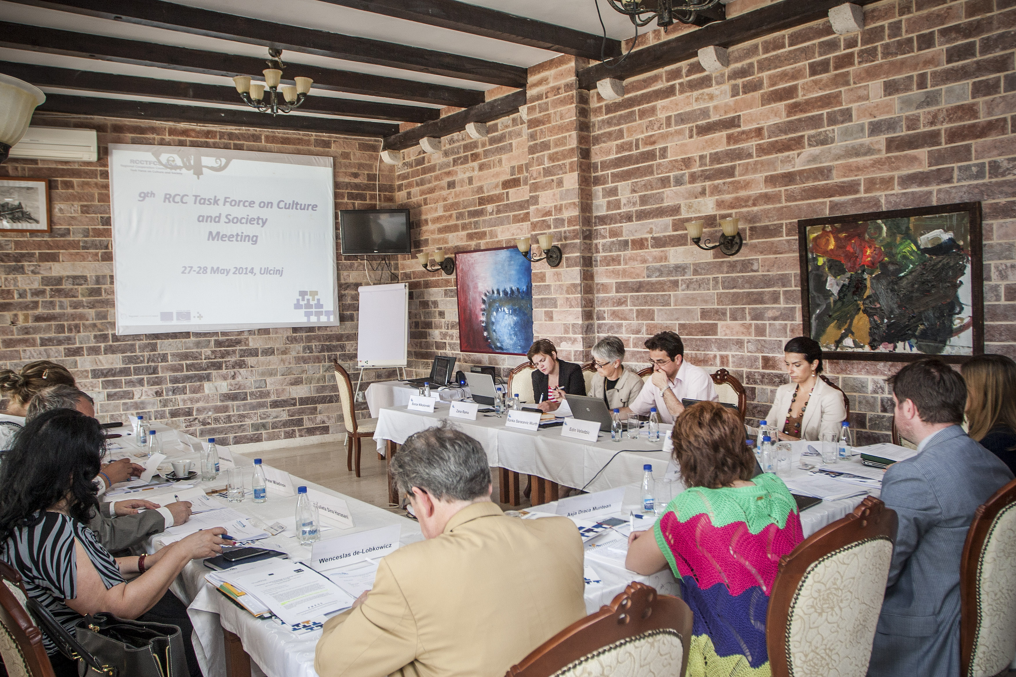 The ninth meeting of the RCC Task Force on Culture and Society was held on 28 May 2014 in Ulcinj, Montenegro. (Photo RCC/Milena Filipovic)