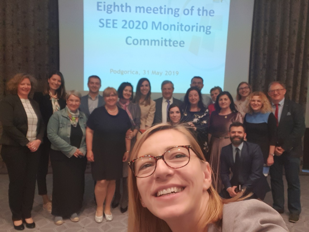 Participants of the 8th meeting of the SEE 2020 Strategy Monitoring Committee, in Podgorica on 31 May 2019 (Photo: RCC/Maja Pinjo Talevska)
