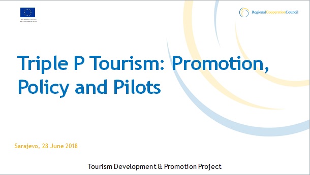 Tourism Development and Promotion Project presentation by Snjezana Derviskadic, Project's Team Leader