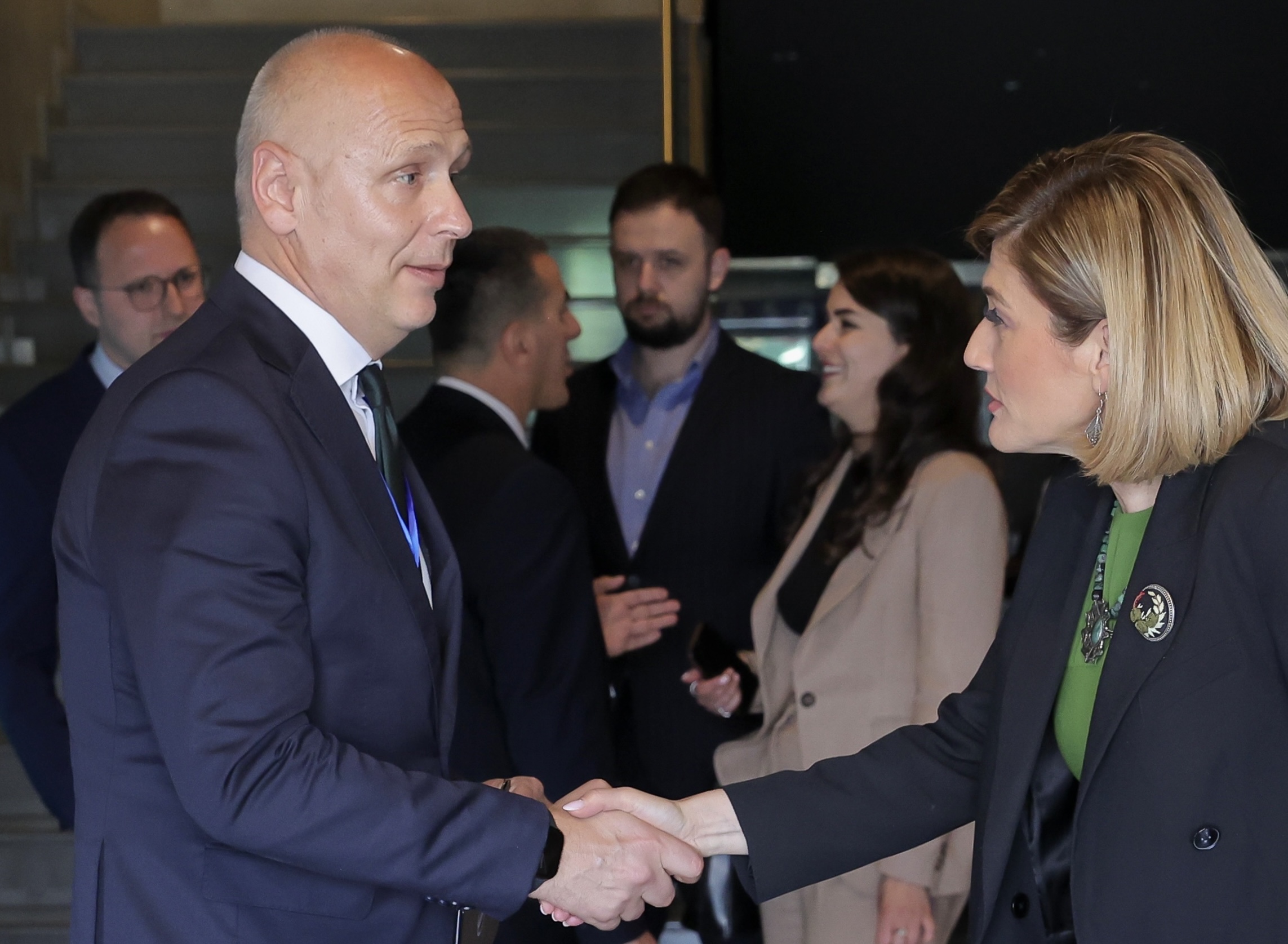 RCC Secretary General Amer Kapetanovic met with Minister of Industry, Entrepreneurship, Trade and Innovation Mimoza Kusari-Lila in Pristina on 28 April 2026 (Photo: RCC/Valdrin Xhemaj)