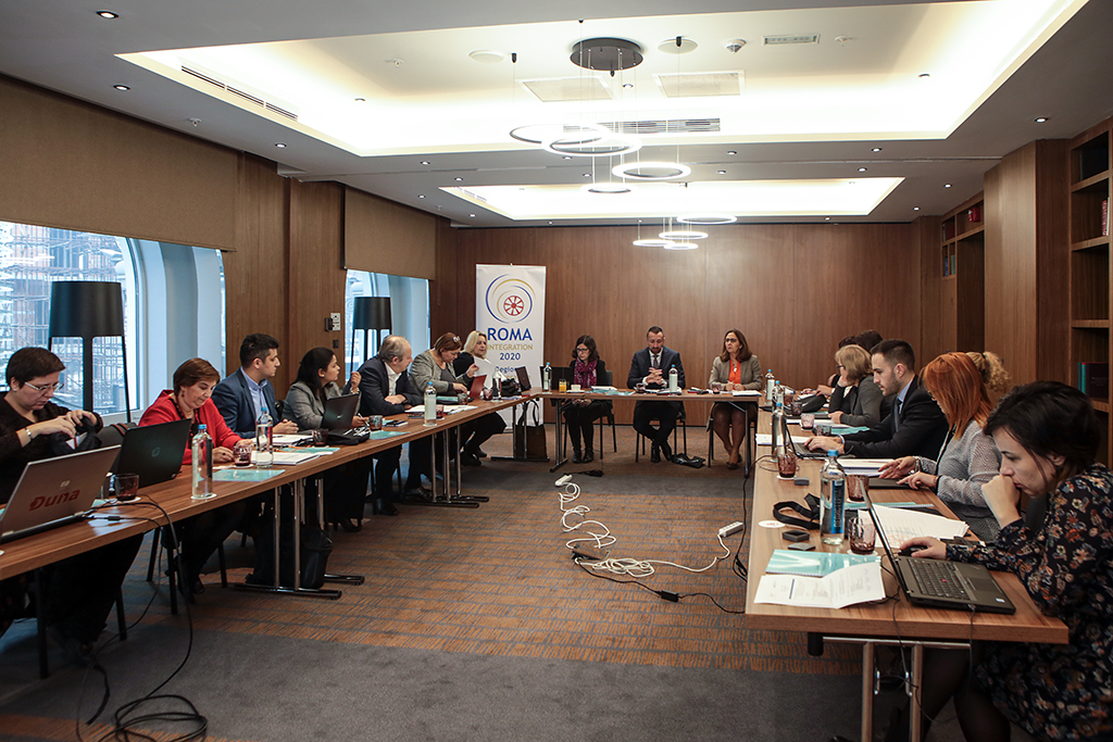 Third Task Force meeting of the Regional Cooperation Council (RCC)’s Roma Integration 2020 (RI2020) project, held in Skopje in December 2018 (Photo: RCC/Saso Alusevski)