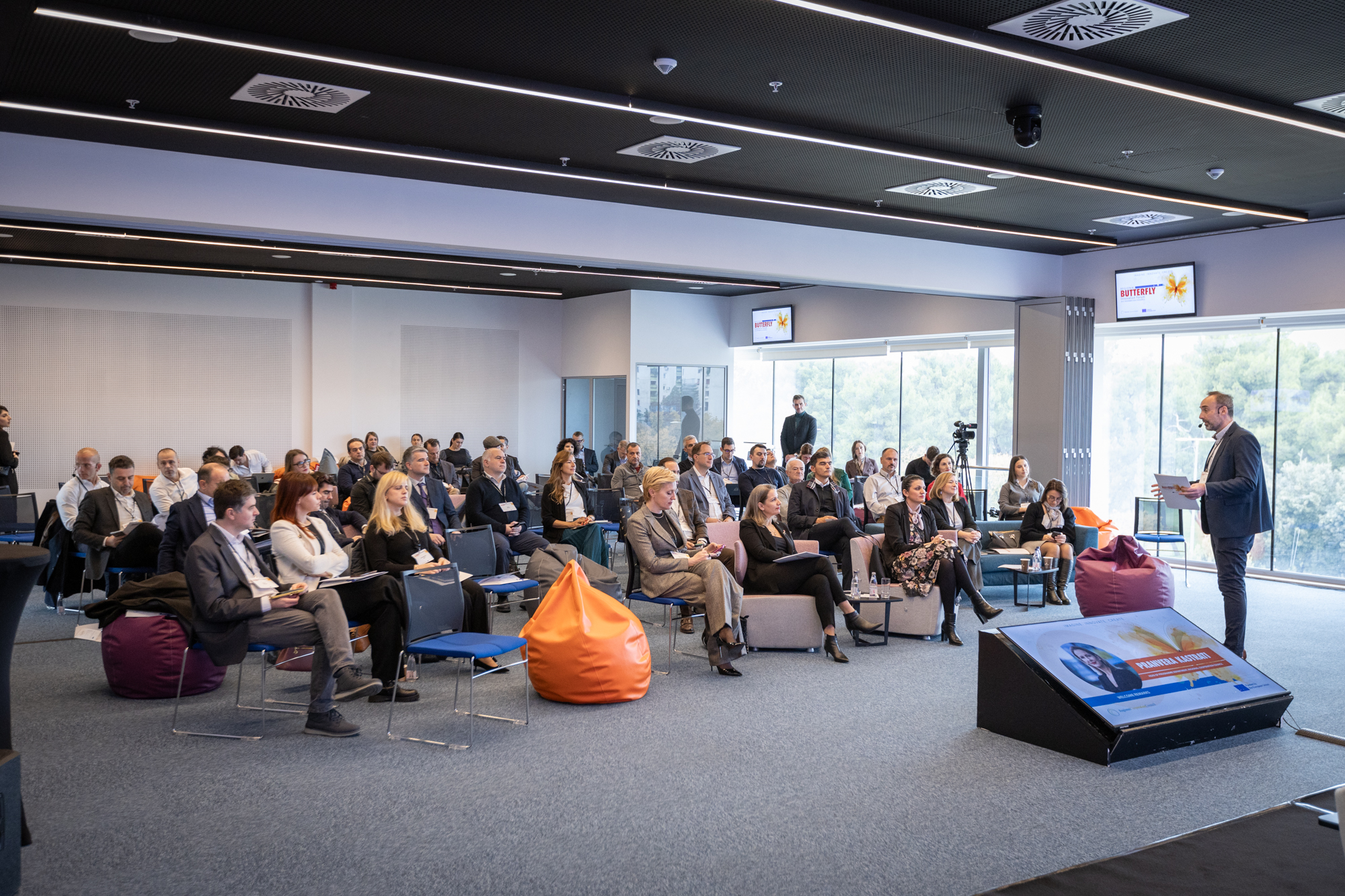 Third annual Regional Butterfly Innovation Forum, organized by the Regional Cooperation Council (RCC), opened in the Science and Technology Park in Podgorica on 26 November 2024 (Photo: RCC/Danilo Papic)