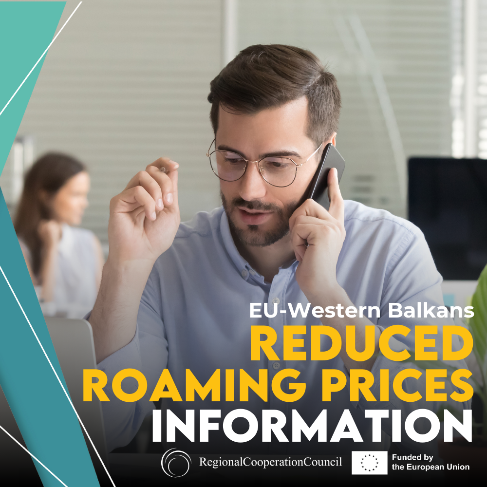 EU-Western Balkans reduced roaming prices information