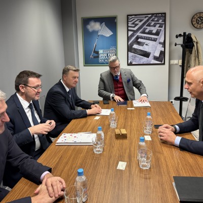 RCC Secretary General Amer Kapetanovic met with Croatian Parliament’s Delegation to the Parliamentary Assembly of the SEECP in Sarajevo on 11 March 2025 (Photo: RCC)