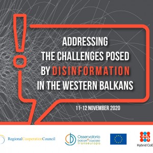 „Addressing the challenges posed by disinformation in the Western Balkans“ - Statement by the Regional Cooperation Council (RCC)