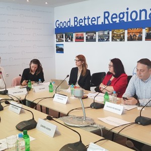 Joint Working Group on Mutual Recognition of Professional Qualifications (JWG on MRPQ) at themeeting held in the Regional Cooperation Council (RCC) headquarters in Sarajevo on 7 May 2018 (Photo: RCC/Alma Arslanagic Pozder)