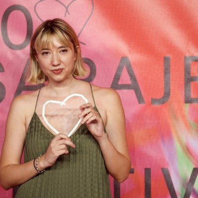 Nadja Petrovic won the Heart of Sarajevo for the Best Student Film, an award patroned by the RCC at the closing ceremony of 30th Sarajevo Film Festival (SFF) on 23 August 2024 (Photo: RCC/Armin Durgut)