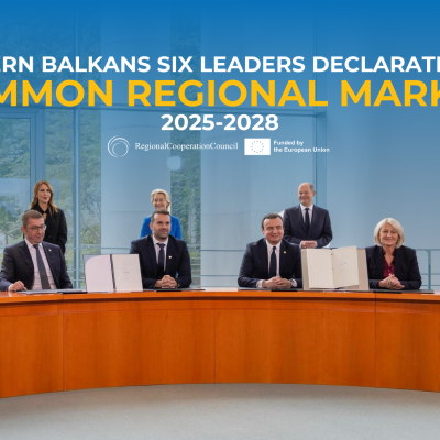 Western Balkans Six Leaders Declaration on Common Regional Market 2025-2028