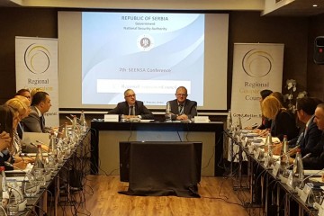 7th annual meeting of South East European National Security Authorities (SEENSA) forum held in Belgrade, Serbia on 5 October 2017 (Photo: RCC/Natasa Mitrovic)