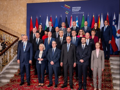 Berlin Process Leaders’ Summit took place in London on 22 October 2025 (Photo: Office of Chairwoman of the Council of Ministers of Bosnia and Herzegovina)