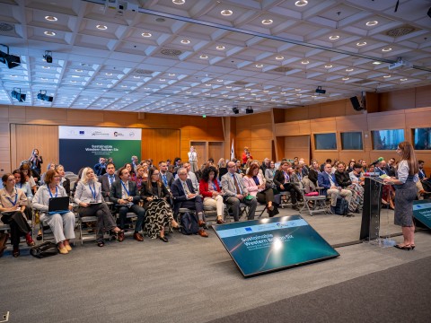 The Donor Coordination Meeting on the Green Agenda for the Western Balkans (GAWB) opened  in Dubrovnik on 15 October 2025 (Photo: RCC/Srdjan Kurajica)