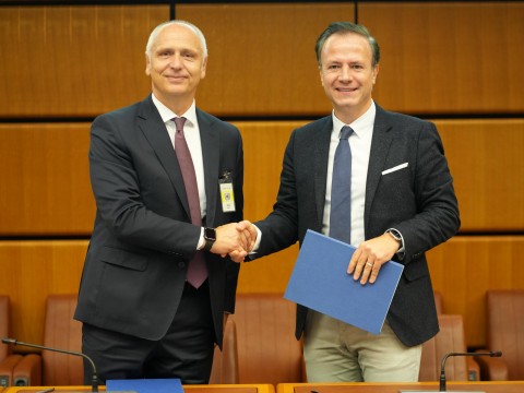 The Regional Cooperation Council (RCC) and the United Nations Environment Programme (UNEP) signed a Letter of Intent, establishing a framework for enhanced cooperation to support South East Europe (SEE) in advancing regional environmental and climate priorities (Photo: UNEP)