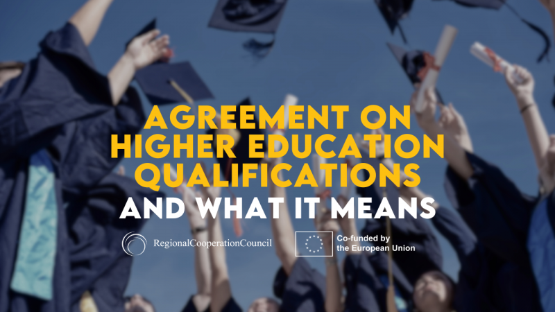 Higher Education Agreement's full implementation means free diploma recognition within 40 days