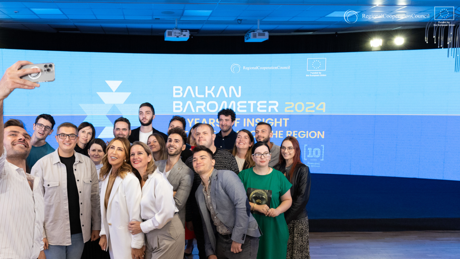 Behind the scenes of this year’s #BalkanBarometer2024 event