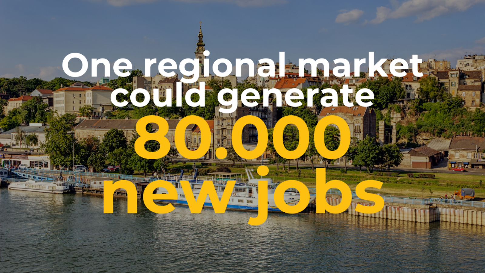 Common Regional Market could generate 80.000 new jobs by fostering regional labour mobility!