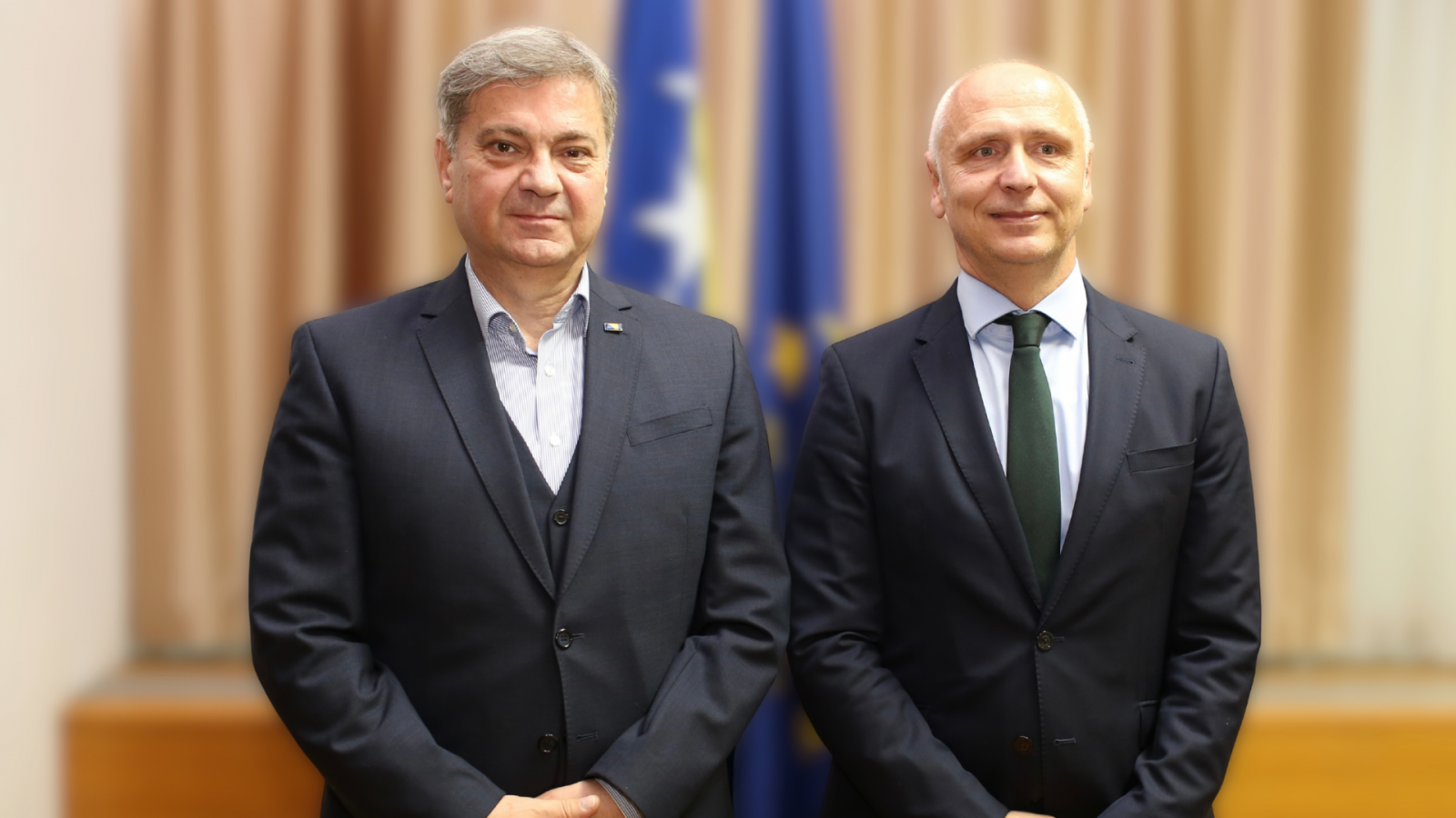 RCC SG Amer Kapetanovic and Chairman of the House of Representatives of the Parliamentary Assembly of Bosnia and Herzegovina, Denis Zvizdic in Sarajevo