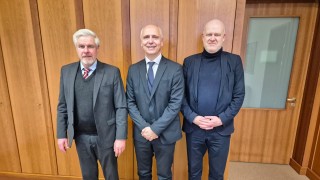 RCC Secretary General Amer Kapetanovic met with Michael Reiffenstuel, Deputy Director for South-Eastern Europe and Niels von Redecker, Head of the Division for Western Balkans of Germany Foreign Office in Berlin on 13 February 2025 (Photo: RCC)