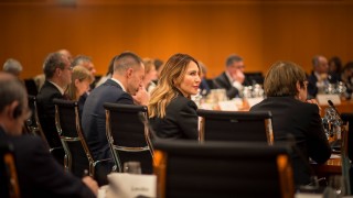 RCC Secretary General Majlinda Bregu at the 10th Berlin Process Summit held on 14 October 2024 in Berlin (Photo: RCC/Elmas Libohova)